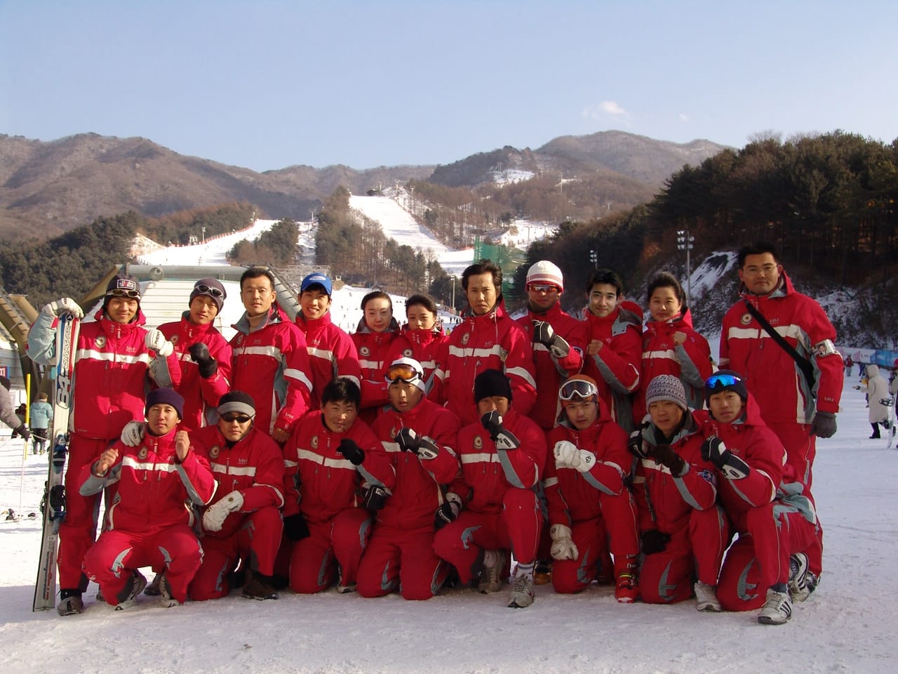 엘리시안강촌 스키강습